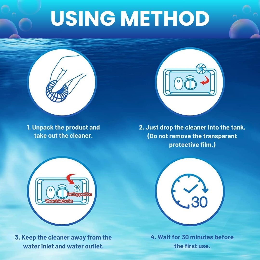 Blue Automatic Toilet Cleaner BUY 1 GET 1 FREE