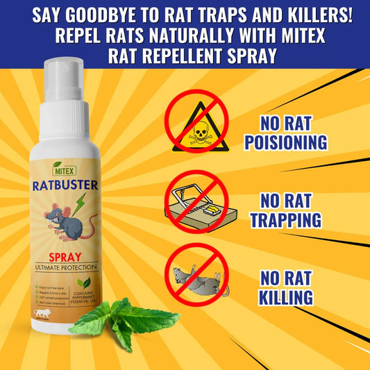Ratbuster Spray Prevents Rat Attacks 💥BUY 1 GET 2 FREE💥