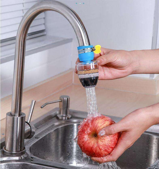CleanTap Multi-Layer Activated Carbon Water Faucet Filter 💧✨ (Buy 1 Get 1 Free 🔥)
