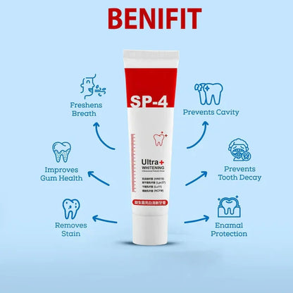 SP4 Intense teeth whitening toothpaste