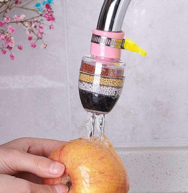 CleanTap Multi-Layer Activated Carbon Water Faucet Filter 💧✨ (Buy 1 Get 1 Free 🔥)