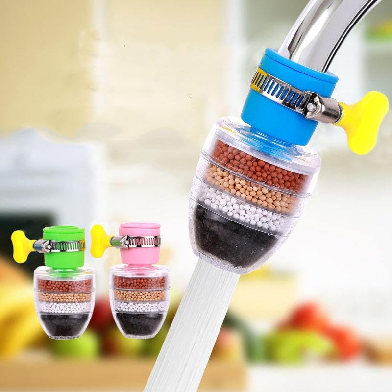 CleanTap Multi-Layer Activated Carbon Water Faucet Filter 💧✨ (Buy 1 Get 1 Free 🔥)